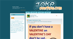 Desktop Screenshot of jokeoverflow.com