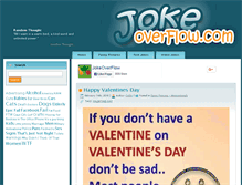 Tablet Screenshot of jokeoverflow.com